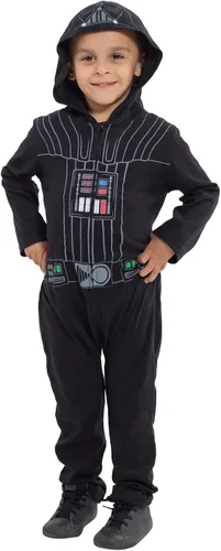 Vista 2 de STAR WARS Darth Vader - Overol de cosplay con cremallera para bebé a niño grande