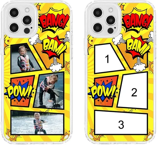 Vista 192 de Funda de teléfono personalizada para Apple iPhone 8 Plus iPhone 7 Plus, personalizada con foto, imagen, texto, imagen, diseño de imagen