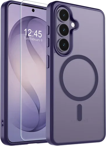 Vista 34 de SUPFINE Funda magnética para Google Pixel 10 Pro XL con protector de pantalla (imanes integrados) (protección contra caídas de grado militar)
