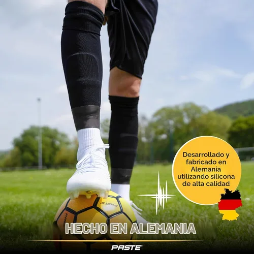Vista 6 de ® Correas para Espinilleras de Fútbol de Silicona para Hombres, Mujeres y Jóvenes