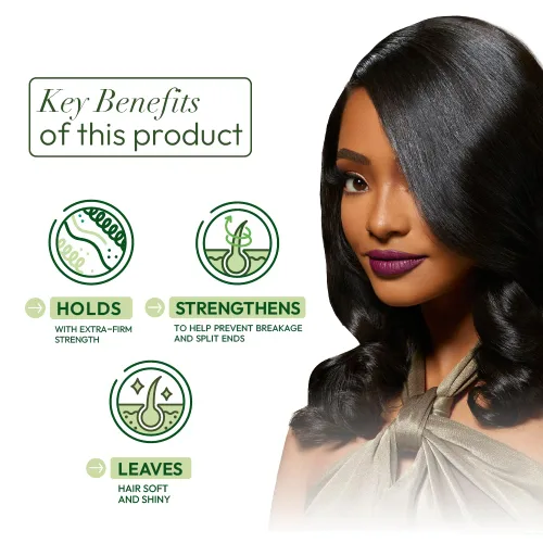 Vista 5 de ORS Style & Sculpt Edge Gellie con aceite de ricino para fortalecer 3.5 onzas