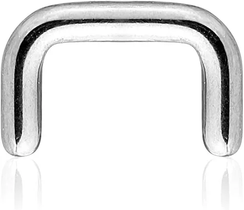 Vista 3 de Pierced Owl - Juego de 5 piercings de acero inoxidable 16GA para tabique