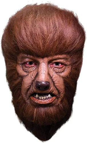 Vista 2 de Chaney Entertainment Wolfman - Máscara de látex para adulto