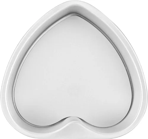 Vista 6 de Molde para tartas en forma de corazón, bandeja para pastel de queso, bandeja de pastel de corazón con parte inferior extraíble de aleación