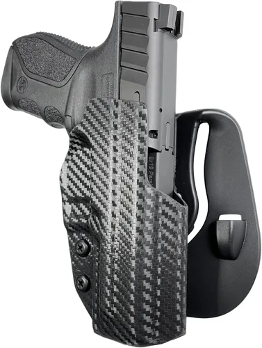 Vista 6 de Funda de paleta negra Scorpion Gear OWB para Stoeger STR-9C