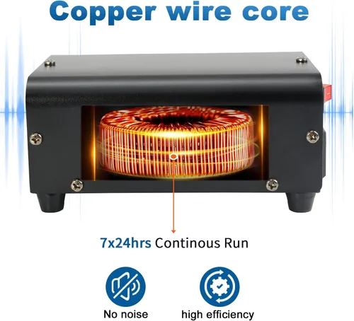 Vista 5 de Transformador de voltaje de 300 W, 110 V a 220 V