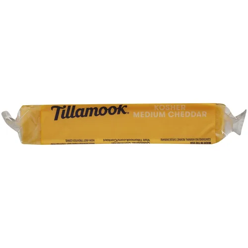 Vista 5 de Tillamook, Barra Kosher Cheddar, 8 onzas