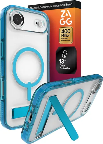 Vista 84 de ZAGG Gear4 Santa Cruz Snap Case para Apple iPhone 14, protección contra caídas D30 de hasta 13 pies (4 m), compatible con carga inalámbrica, parte