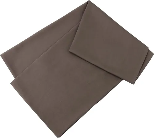 Vista 9 de Funda de almohada corporal de algodón de 400 hilos, cierre de cremallera, funda de almohada suave para el cuerpo, 20 x 48 pulgadas, castor