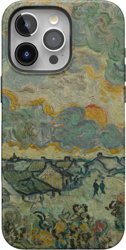 Vista 126 de Funda Casely para iPhone 15 Pro Max Todas las sonrisas Adhesivo de cara sonriente Compatible con MagSafe Diseño protector audaz