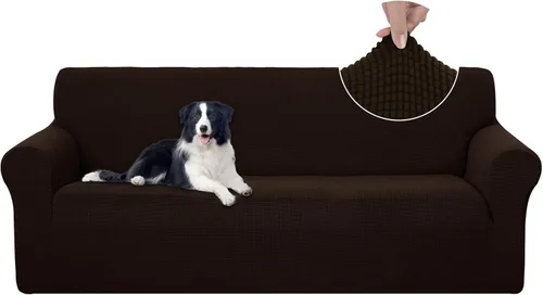 Vista 57 de U-NICE HOME Funda para sofá biplaza elástica, cubierta para sofá, funda para sillón, protector de muebles para sofá con 2 cojines, funda para sofá