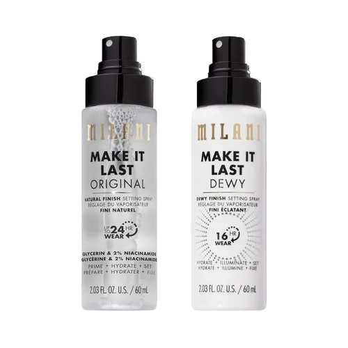 Vista 10 de Milani Spray de fijación y base de maquillaje + protector solar, protector solar duradero para la cara - SPF 30 Protección UVA y UVB Fórmula rica