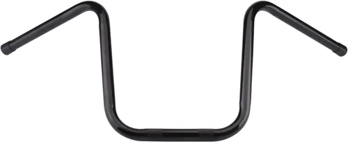 Vista 5 de Manillar de 10 pulgadas Rise Drag Ape colgador de 1'' compatible con Harley Davidson Sportster XL 883 1200 Dyna Wide Glide Street Bob Low Rider