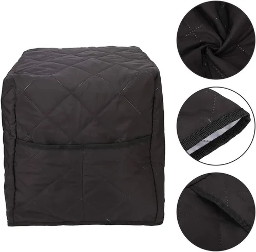 Vista 8 de Funda para cafetera, de algodón, poliéster, acolchada, para horno tostador, para proteger tu máquina de pan o cocina, pequeños electrodomésticos