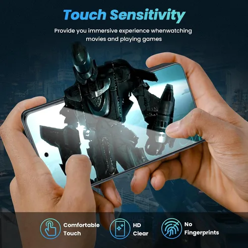 Vista 3 de ZCDAYE Dos Juegos De Protector De Pantalla Para Samsung Galaxy Z Fold 5 5G, HD Película Protectora Suave Claro Para Galaxy Z Fold 5 - Transparente