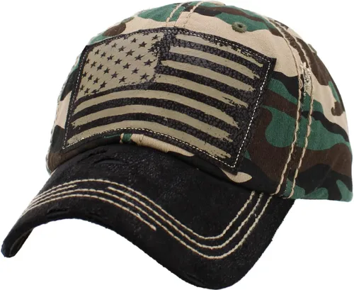 Vista 250 de KBETHOS Tactical Operator Collection USA Fishing Mesh Ballcap Flag Patch America Outdoors Trucker Baseball Cap