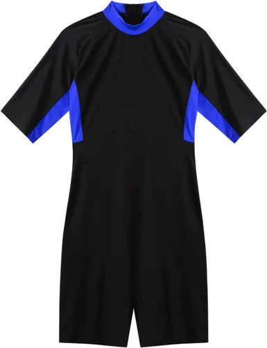 Vista 5 de Traje de baño deportivo de una pieza de manga corta para hombre