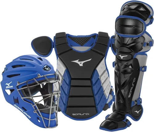 Vista 12 de Mizuno Samurai Baseball Boxed Catcher's Gear Set