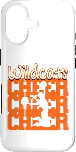 Vista 32 de Wildcats Cheer Back to School Cheerleading Spirit O Case for iPhone 16