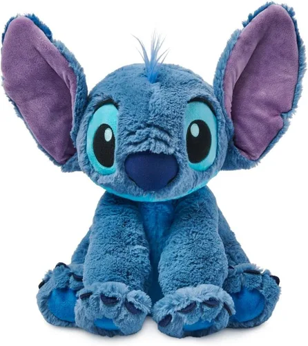 Vista 13 de Disney Store Juguete oficial de ángel mediano suave para niños, personaje de peluche con textura mullida y detalles bordados, orejas flexibles