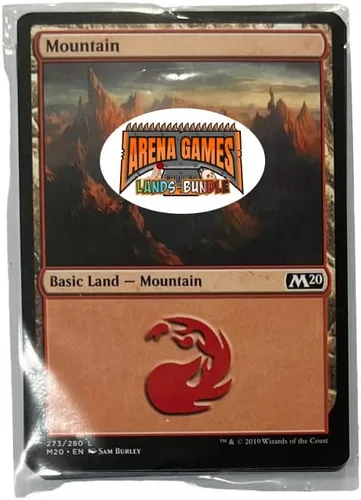 Vista 3 de Arena Games Magic Bulk Lands - Paquetes de 25 unidades (negro - pantano)