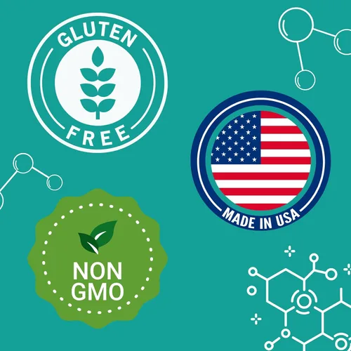 Vista 6 de Suplemento complejo de magnesio (glicinato, citrato y malato) – 180 cápsulas (suministro para 90 días) – 300 mg de magnesio por porción – Vegano