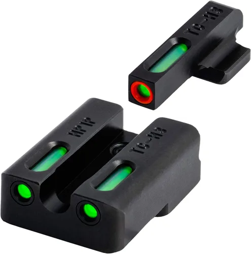 Vista 17 de Truglo TFX PRO - Mira de pistola, tritio brillante a prueba de golpes y vista nocturna de fibra óptica para pistolas, compacta, duradera y sin