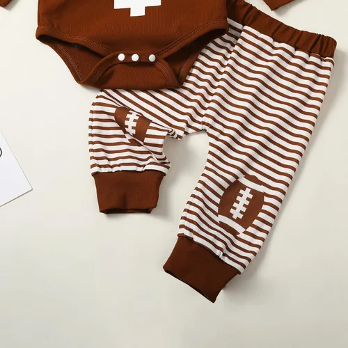 Vista 5 de FYBITBO My First Halloween - Conjunto de ropa de 3 piezas para bebé recién nacido