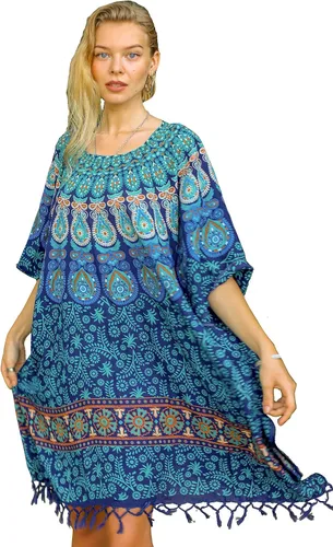 Vista 29 de Boho Chic Pareo - Pareo Mandala - Cubre Traje de Baño Bikini - Vestido de Playa - Envoltura