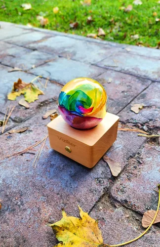 Vista 9 de Vizliter Auriculares Bluetooth prismáticos y altavoz Bluetooth Rainbow Rose Combo