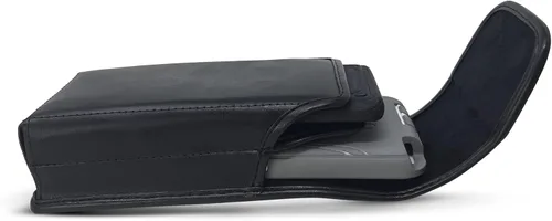 Vista 3 de Turtleback Clip doble para cinturón de teléfono diseñado para adaptarse a 2 iPhone 14 Pro Max 13 Pro Max o S22 S21 Note 20 Ultra, ver