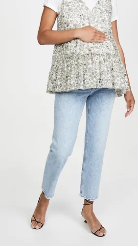 Vista 2 de PAIGE Jeans de maternidad rectos Noella para mujer