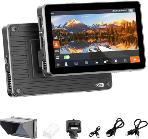 Vista 12 de VILTROX DC-L1 Monitor de campo de cámara de 7 pulgadas con pantalla táctil