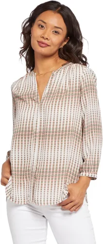 Vista 57 de Blusa petite para mujer con manga 3/4 de la marca NYDJ Alicia Glen