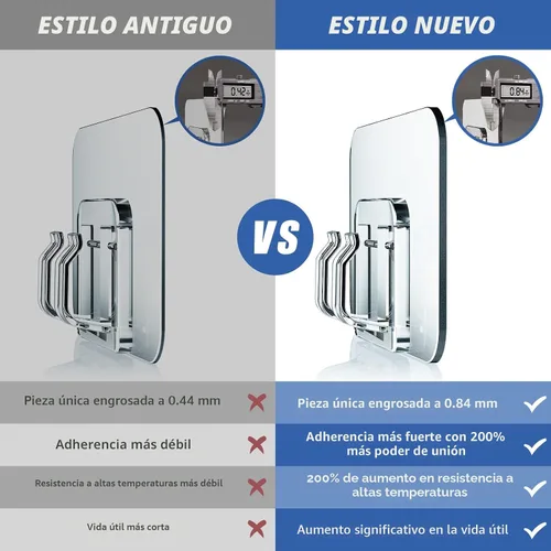 Vista 2 de Ganchos para Luces de Cadena para Exteriores - Paquete de 100 con Tiras Adhesivas - Sin Daños, Sin Herramientas, Sin Agujeros, Impermeables