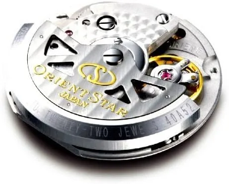 Vista 3 de Orient DE00002B Reloj de acero inoxidable con esfera negra para hombre