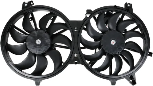Vista 20 de Conjunto de ventilador de refrigeración dual del radiador TRQ Para Toyota Avalon 2013-2018 Camry 2012-2017 TO3115173