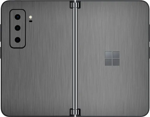 Vista 44 de SopiGuard Skin para Microsoft Surface Duo 2 2ª generación de borde a borde de paneles delanteros y traseros de vinilo (piedra de ladrillo)
