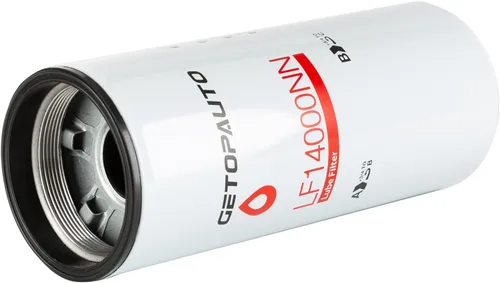 Vista 5 de GETOPAUTO LF14000NN Filtro de aceite/lubricante compatible con motores diésel ISX ISM QSX QSM QST X15 M11 que reemplaza LF14000NN 4367100 LF9080