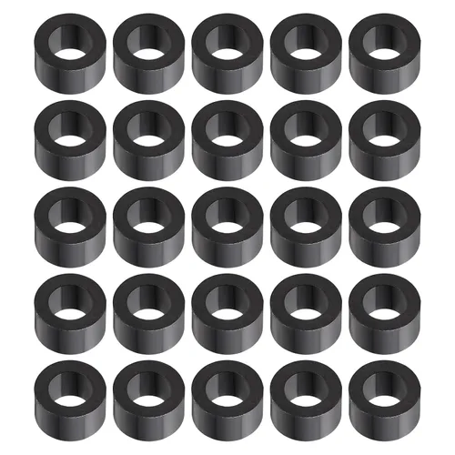 Vista 18 de YOKIVE 300 Pcs Black Round Spacer, Not Threaded Washers with High Insulation Effect, Keep Height Consistent, Great for M3 Screws (ABS, 3.2mmx7mmx2mm)