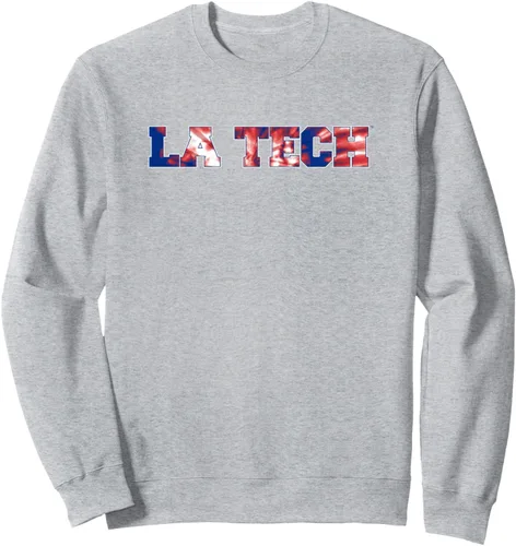Vista 3 de Louisiana Tech Bulldogs Tie-Dye Sudadera