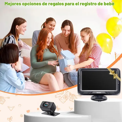 Vista 8 de Cámara de coche Rohent para bebé USB: fácil de instalar, Plug and Play, visión nocturna cristalina, amplio ángulo de visión para la seguridad