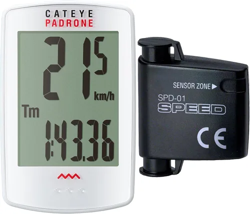 Vista 14 de CATEYE Computadora Inalámbrica para Bicicleta Padrone – Ciclocomputadora con Pantalla de Gran Tamaño, Velocímetro y Odómetro Inalámbricos, Montaje