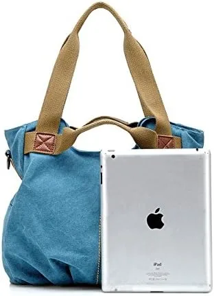 Vista 7 de CY Bolsa de lona casual para mujer