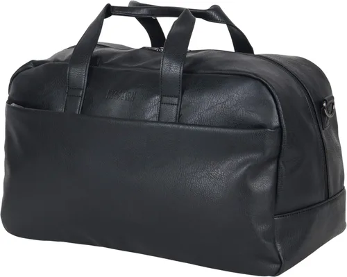 Vista 10 de Kenneth Cole Reaction Port Stanley Bolsa de viaje de piel sintética de 20 pulgadas con cremallera superior Negro 20 Travel Duffel Port Stanley