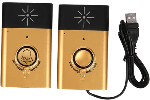 Vista 7 de Timbre de voz inalámbrico inteligente, intercomunicador de voz bidireccional, sistema de control de acceso, volumen ajustable para el hogar