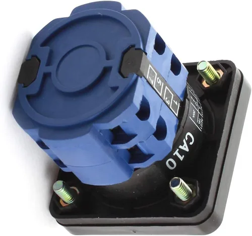 Vista 3 de Aexit CA10 8 - Interruptor de cambio de terminales de tornillo eléctrico (2 polos, montaje en panel)
