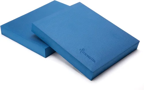 Vista 9 de StrongTek Almohadilla de equilibrio profesional de espuma para ejercicios, 15.8 x 13 x 2 pulgadas, rodillera de espuma TPE de alta densidad