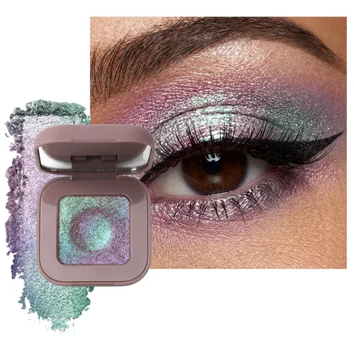 Vista 14 de Sombra de ojos mate individual, Sombra de ojos blanco hueso, Polvo ligero ultrafino, Sombra de ojos con base de imprimación iluminadora, Alto