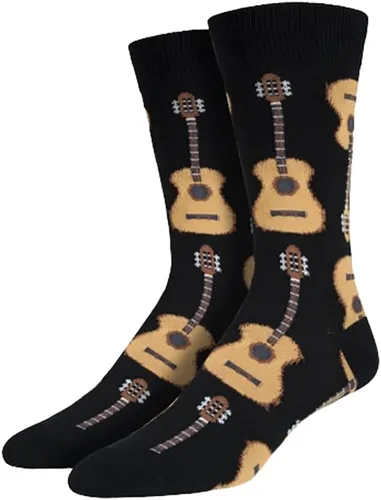 Vista 12 de Socksmith Guitarras para hombre Negro